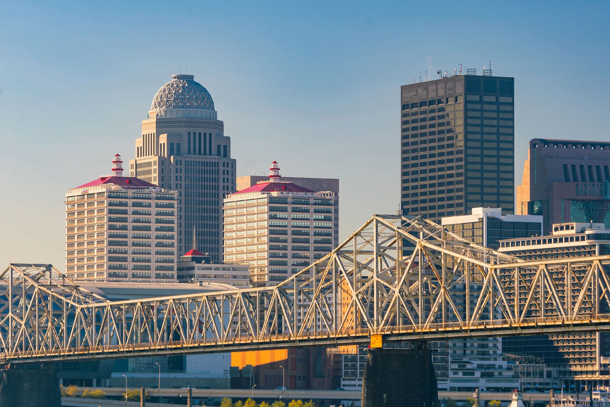 Image of downtown Louisville, Kentucky, skyline