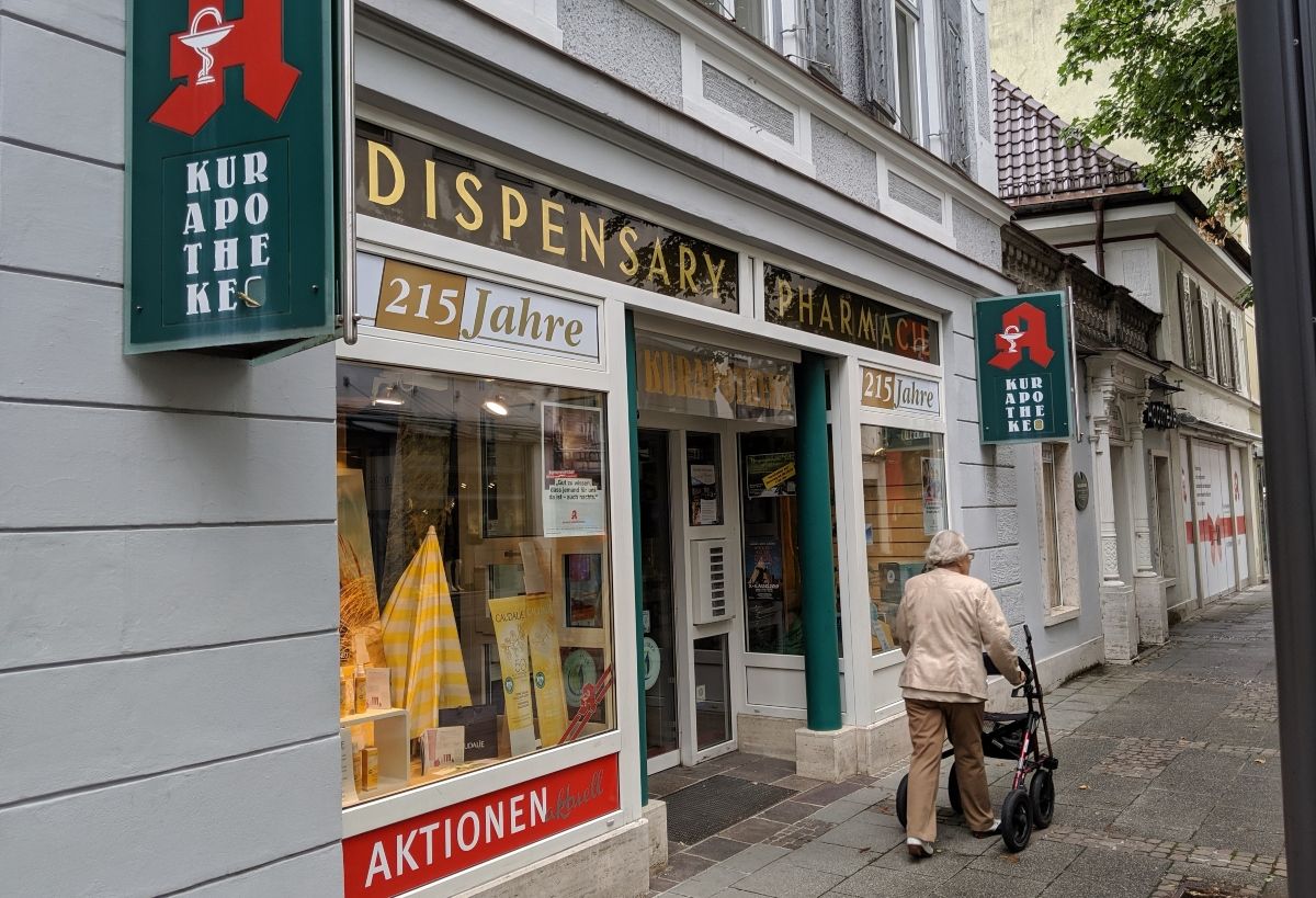 Image of a German dispensary