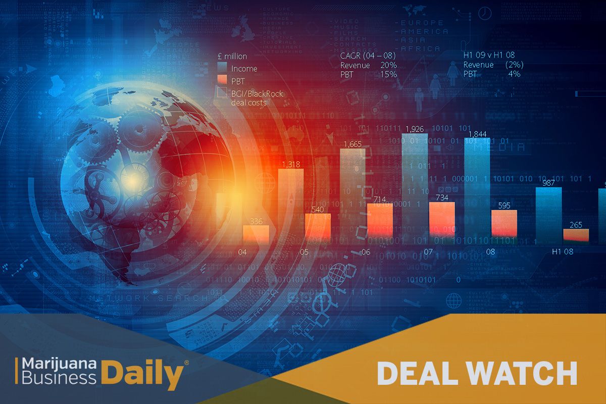 photo of Deal Watch: Cannabis M&A deals slow in September image