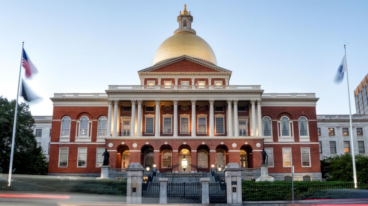 Image of Massachusetts state capitol building