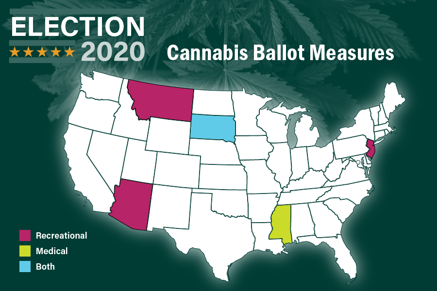 Voters In Nj Arizona 3 Other States Legalize Potential 2 5b Plus Marijuana Markets