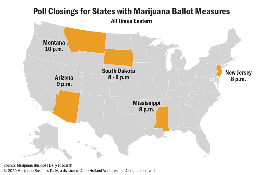 2020 marijuana election results, 2020 election updates, analysis &#038; highlights