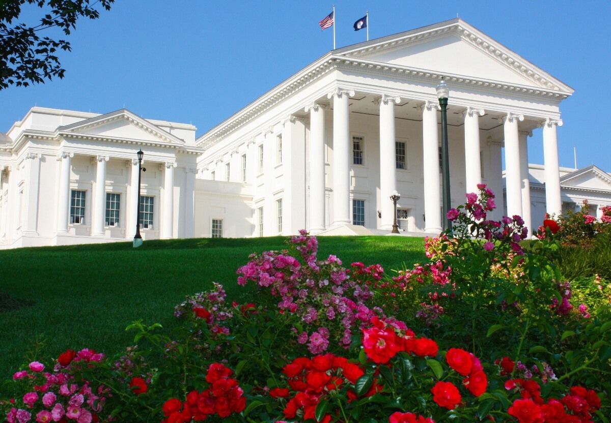 Image of Virginia state capitol