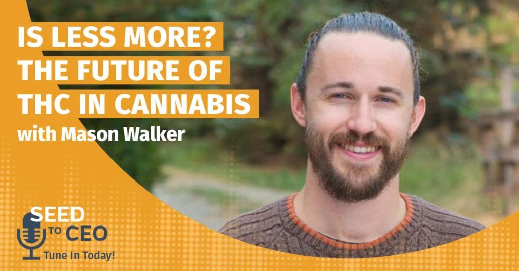 Podcast title with picture of Mason Walker, CEO of East Fork Cultivars