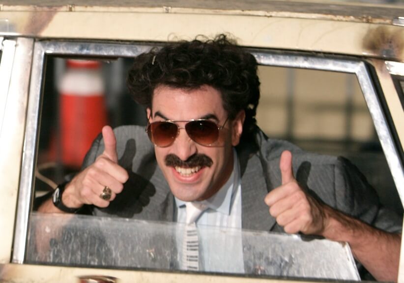 Image of Sacha Baron Cohen as Borat