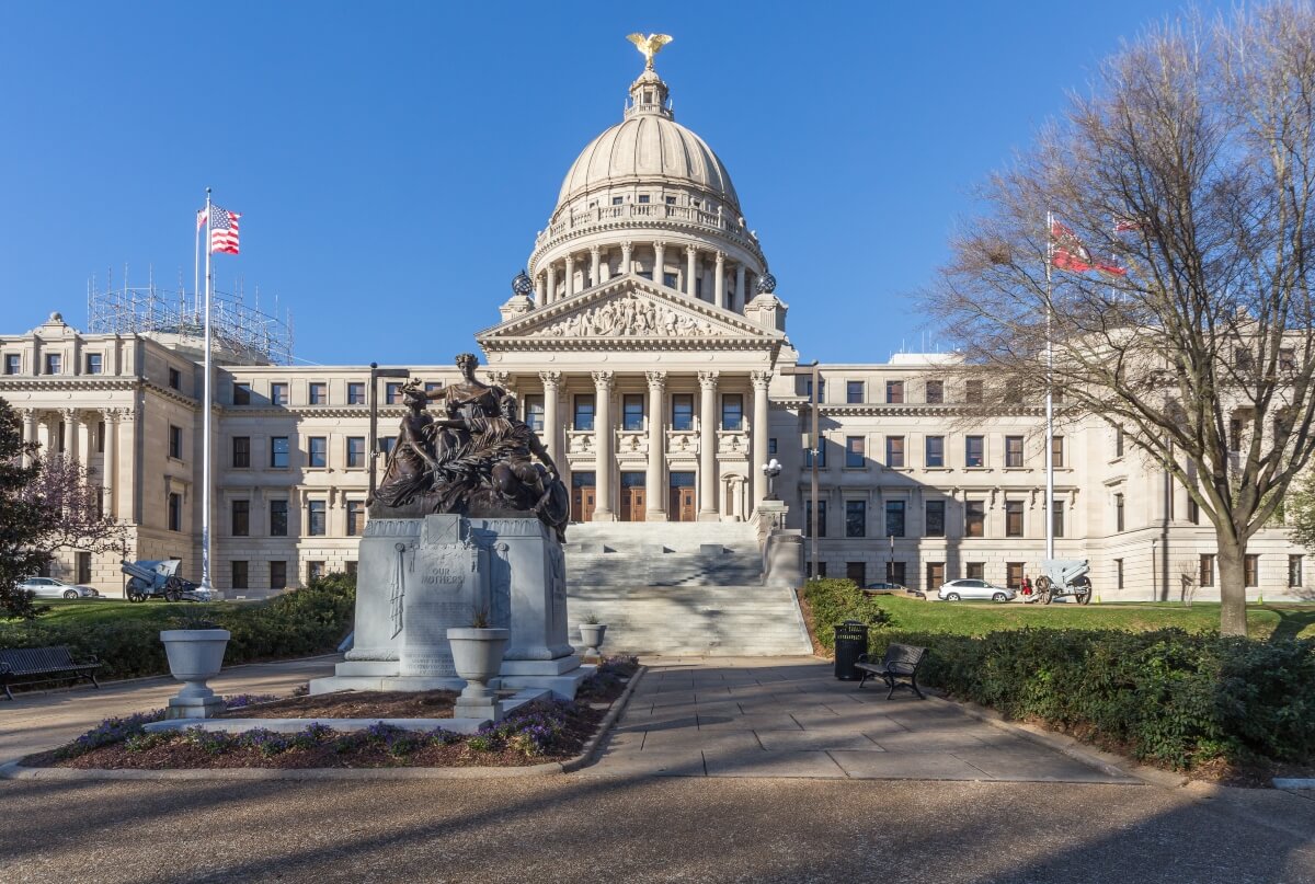 Image of Mississippi state capitol building