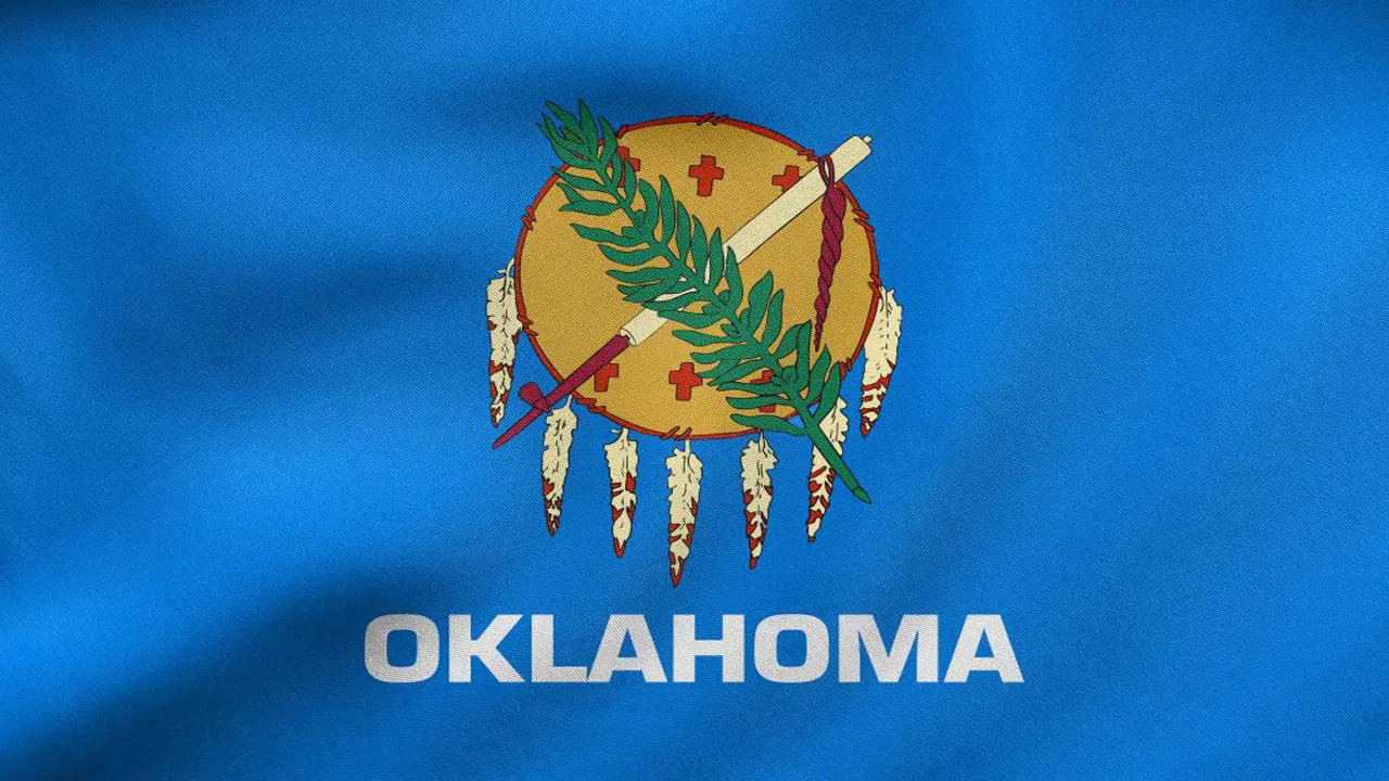 Image of Oklahoma state flag