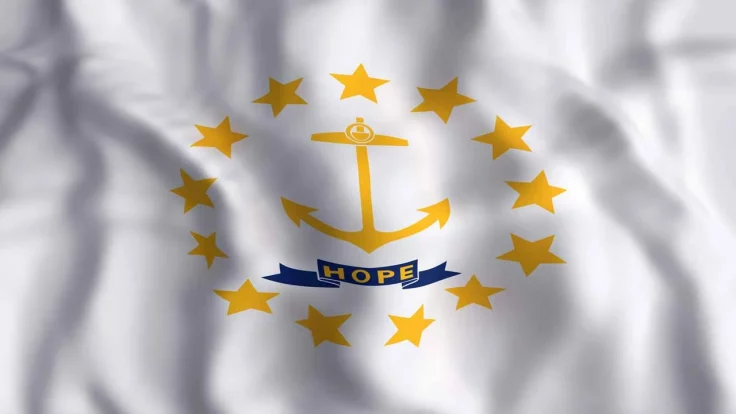 Image of Rhode Island state flag