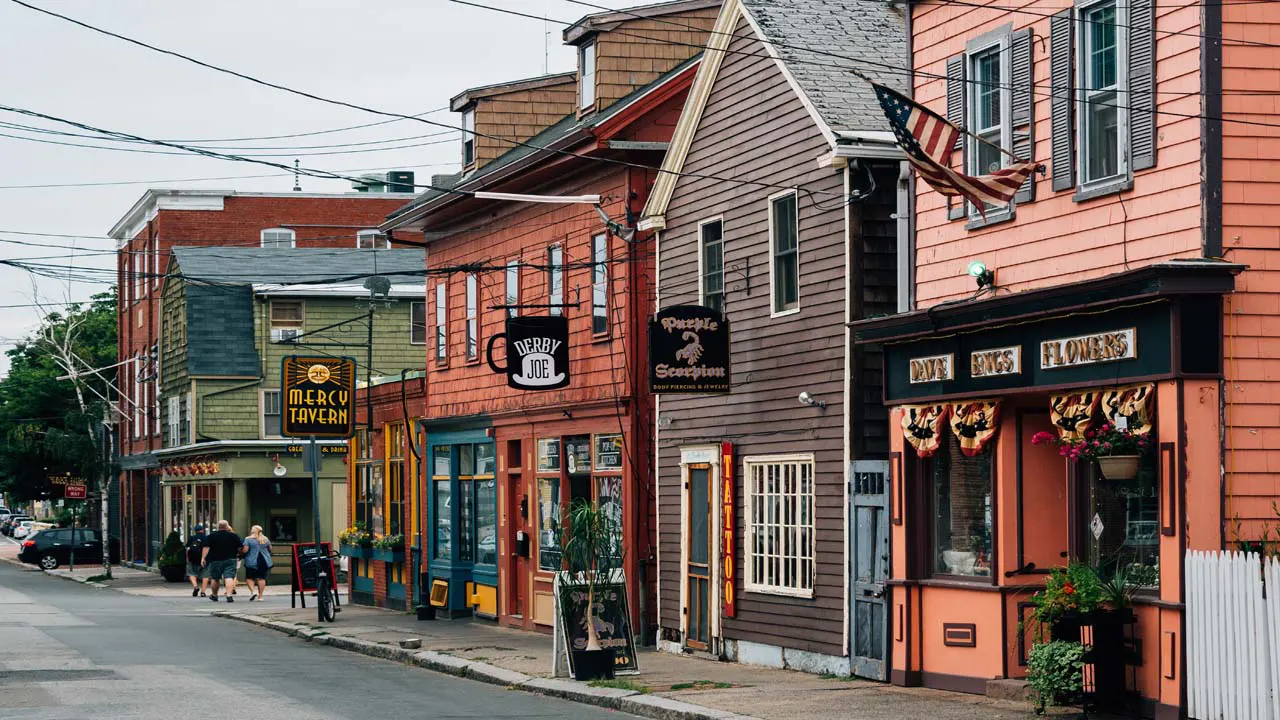 Image of Derby Street in Salem, Massachusetts
