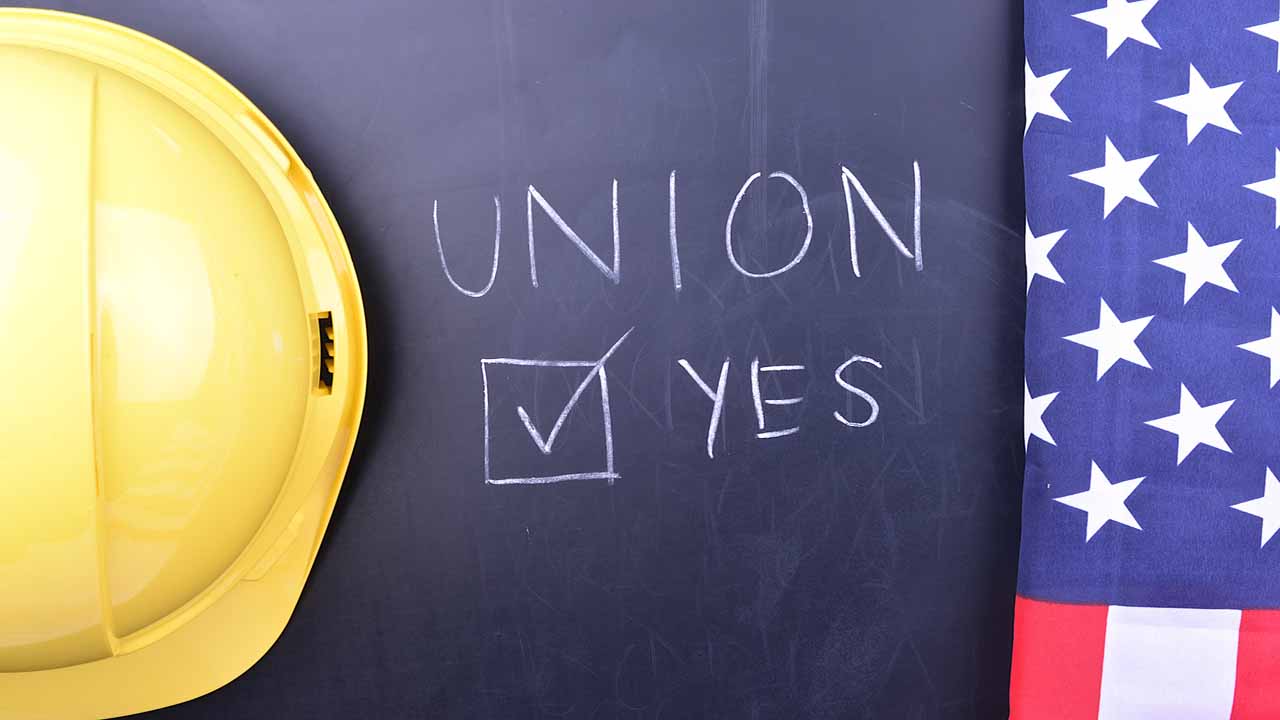Image of a successful union vote