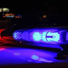 Image of a lightbar atop a police car