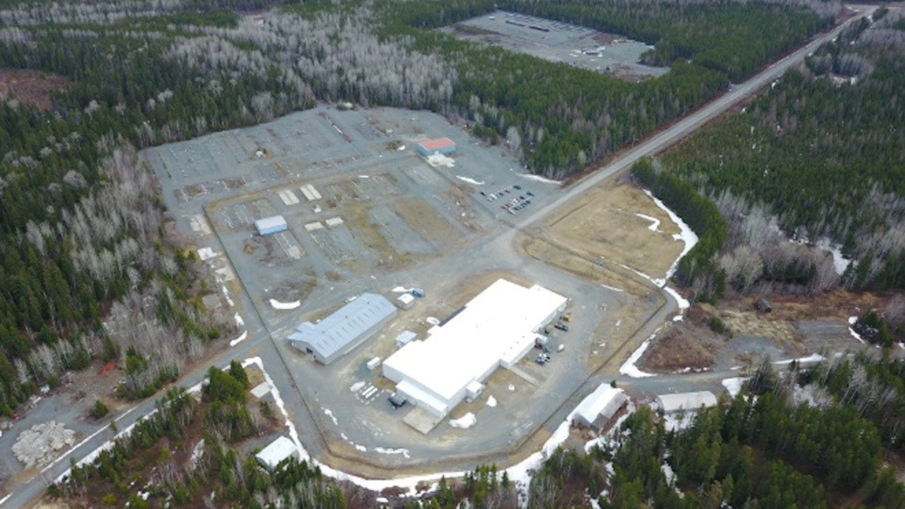 Image of a cannabis facility in Kirkland Lake, Ontario