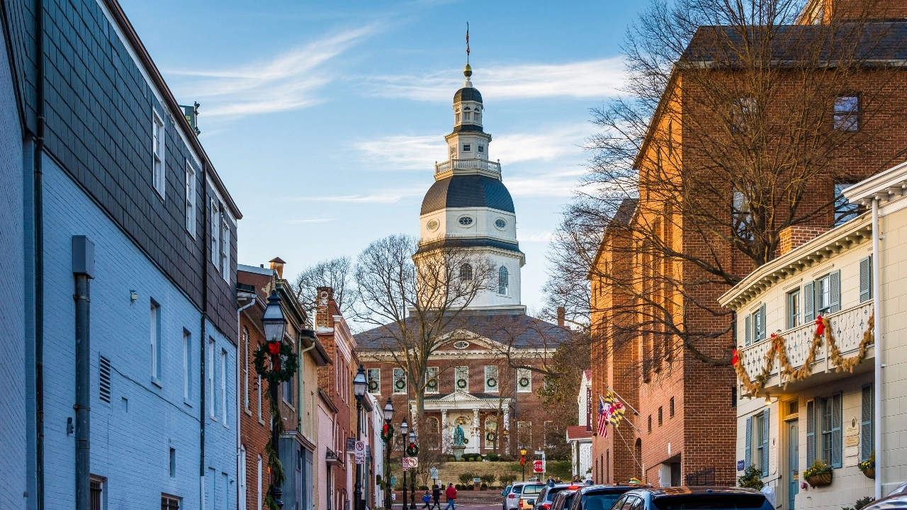Image of Maryland state capitol building