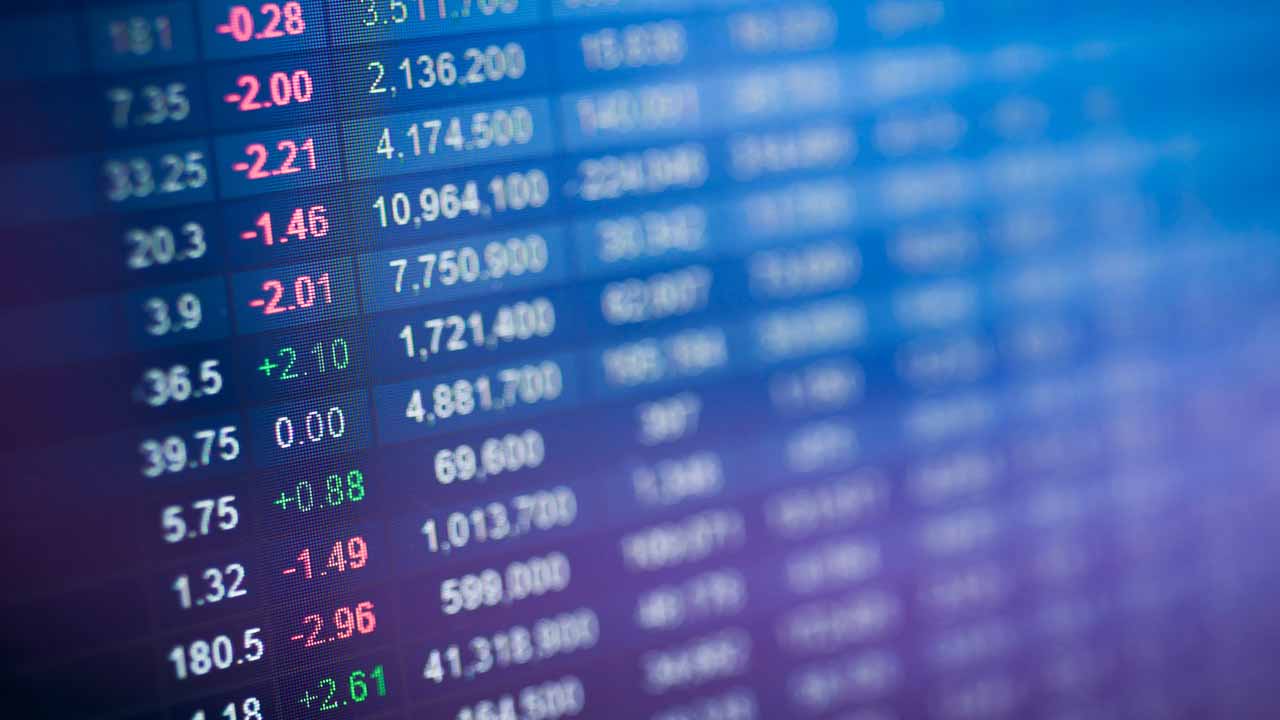 Image depicting stock exchange board