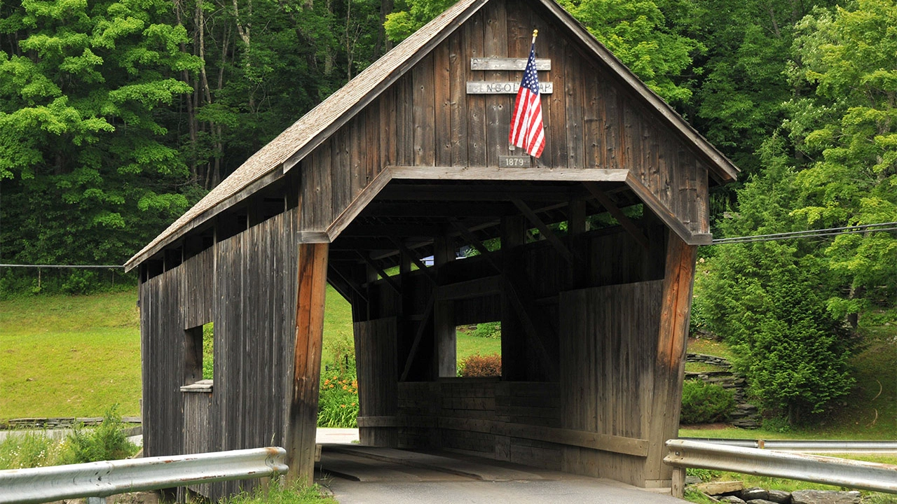 Image of Lincoln Gap Bridge, Warren Vermont