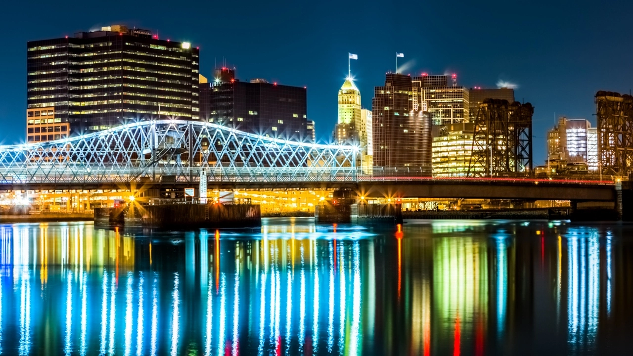 Image of Newark, New Jersey, skyline 