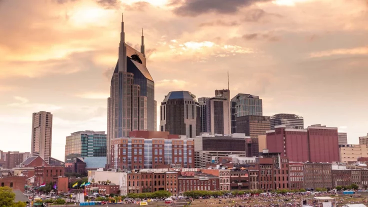 Image of downtown Nashville, Tennessee