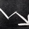 Image of a downward arrow depicting a business decline