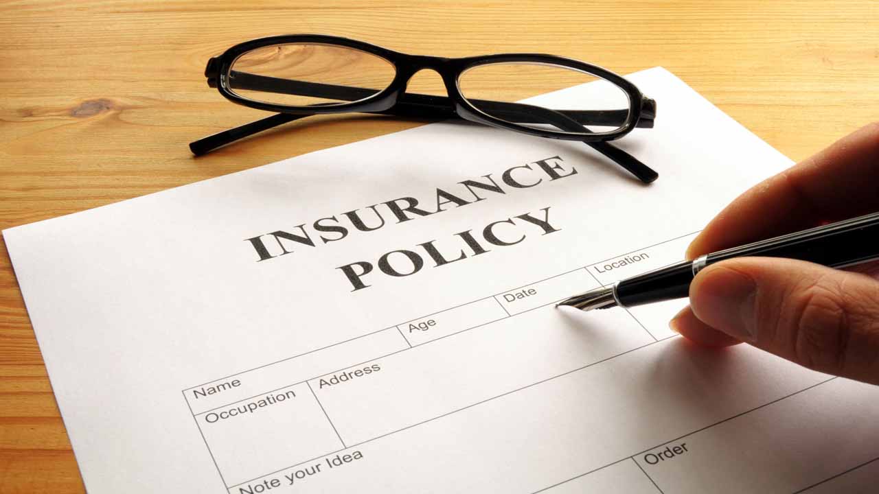 Image of a generic insurance policy