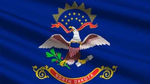 Image of North Dakota state flag