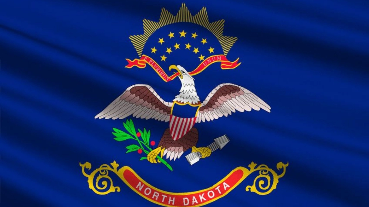 Image of North Dakota state flag