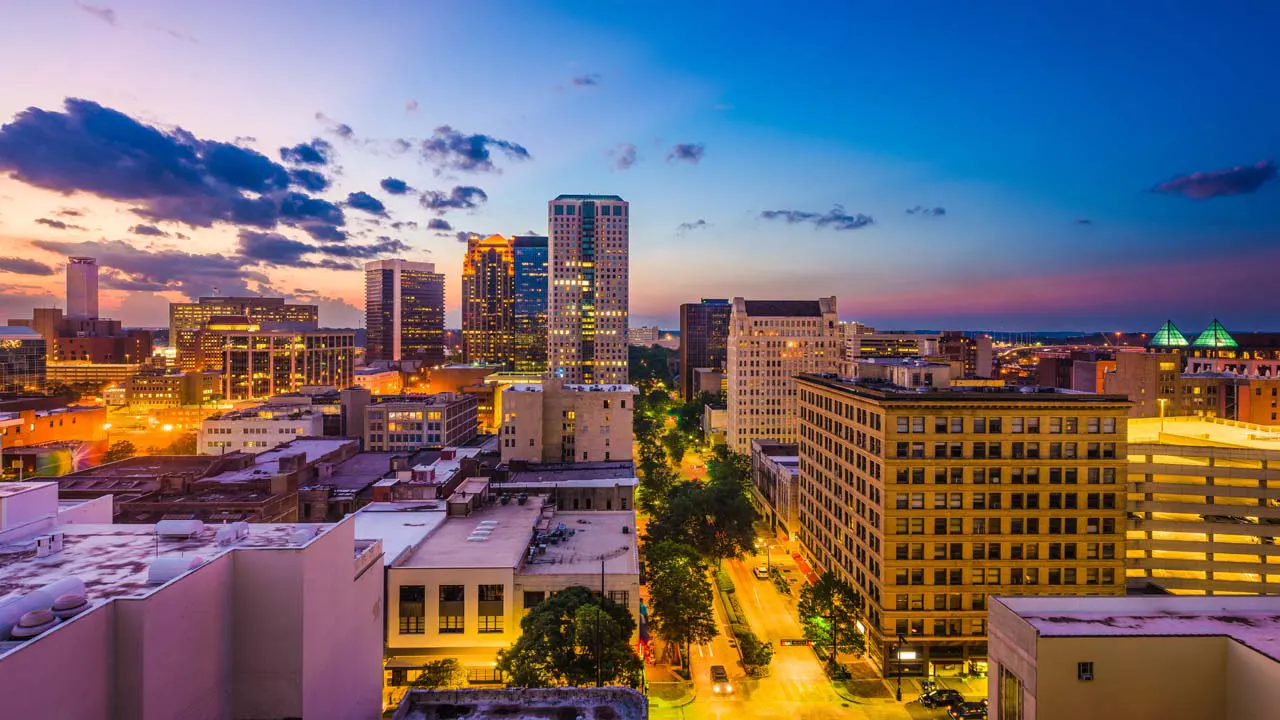 Image of Birmingham, Alabama, skyline 