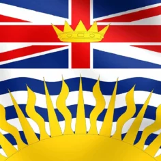 Image of the British Columbia flag