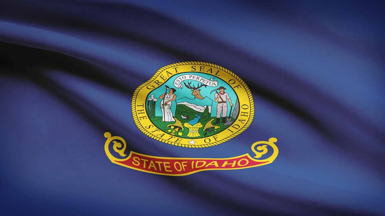 Image of Idaho state flag