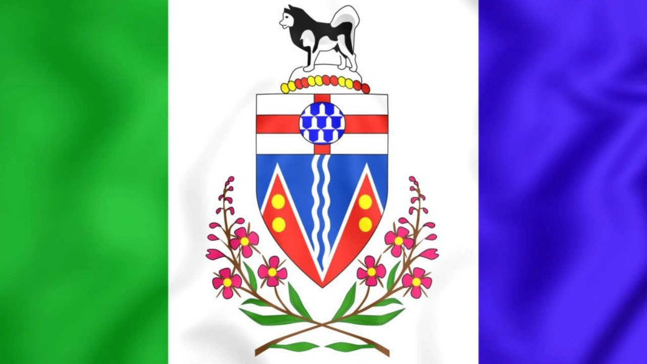 Image of Yukon territorial flag