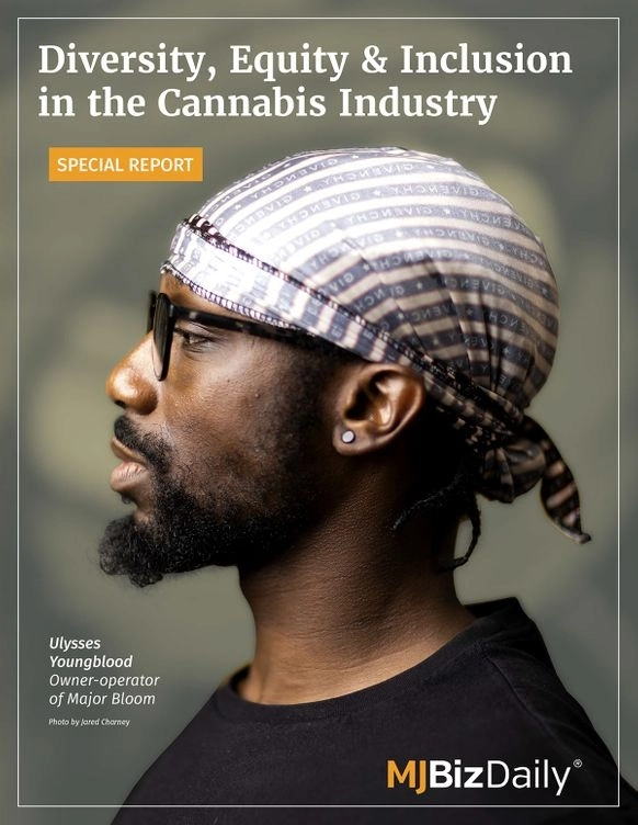 Cover of the 2022 special report: Diversity, Equity & Inclusion in the Cannabis Industry