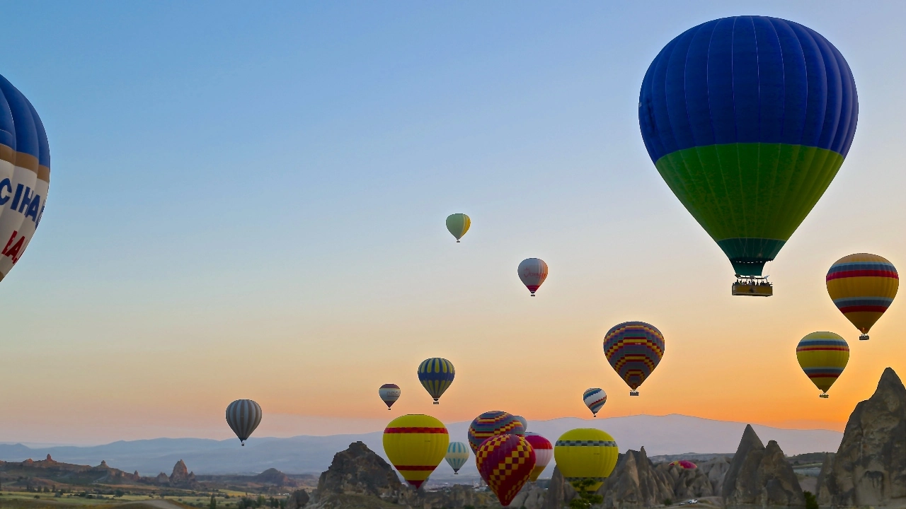 Image of the Balloon Fiesta in Albuquerque, New Mexico