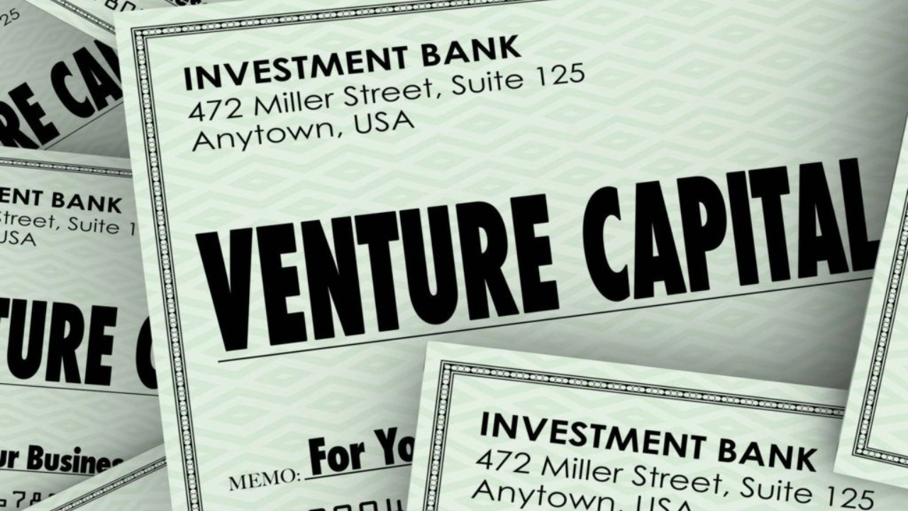 Image of checks depicting venture capital.