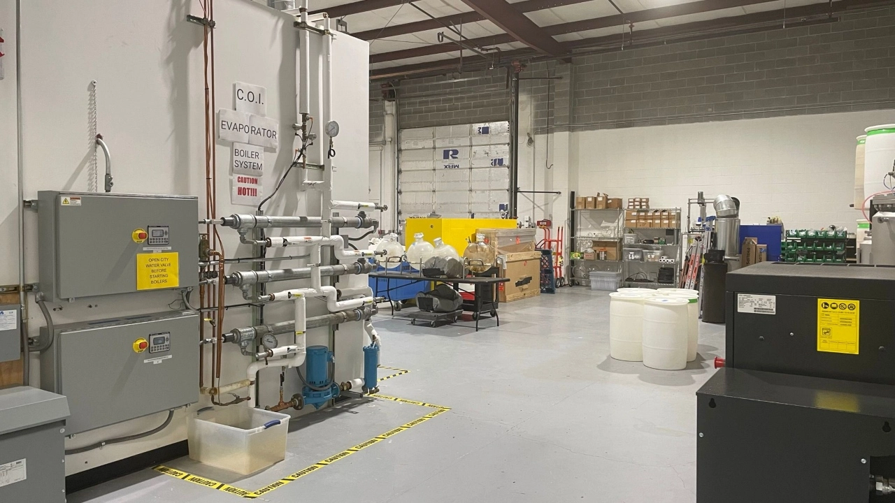 Image of the interior of the IAH Oregon production facility