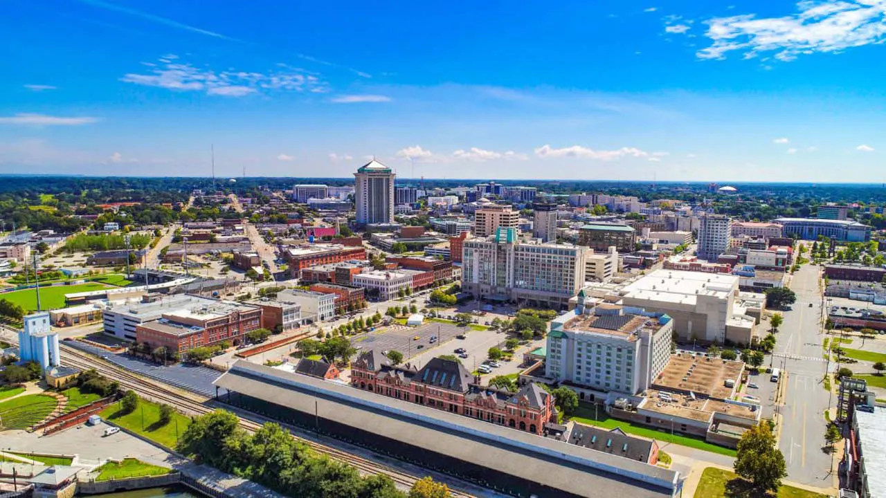 Image of the Montgomery, Alabama, skyline 