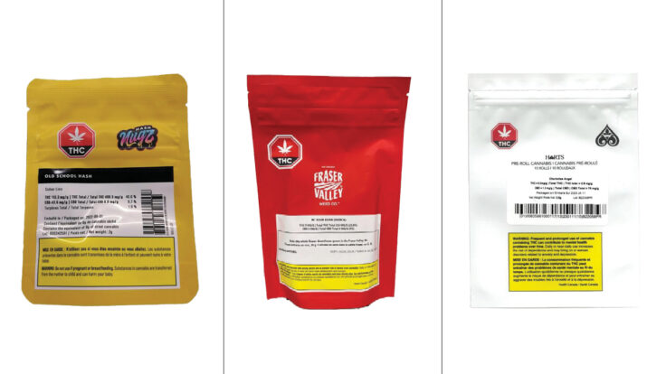 recalled cannabis labels