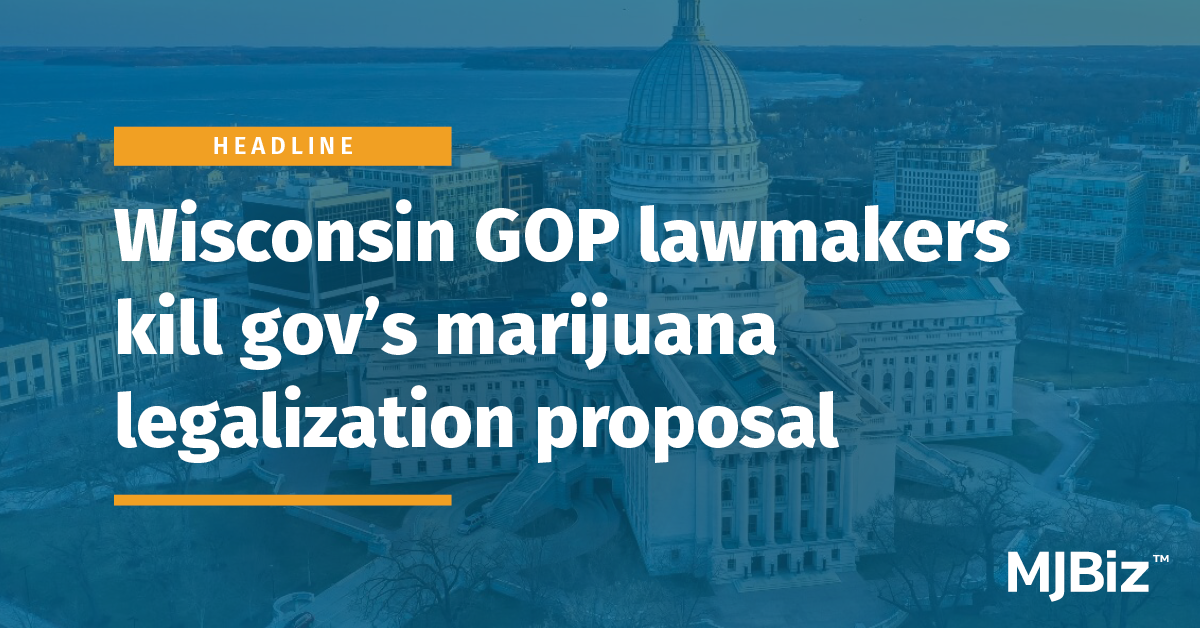 Wisconsin GOP lawmakers kill gov's marijuana legalization proposal