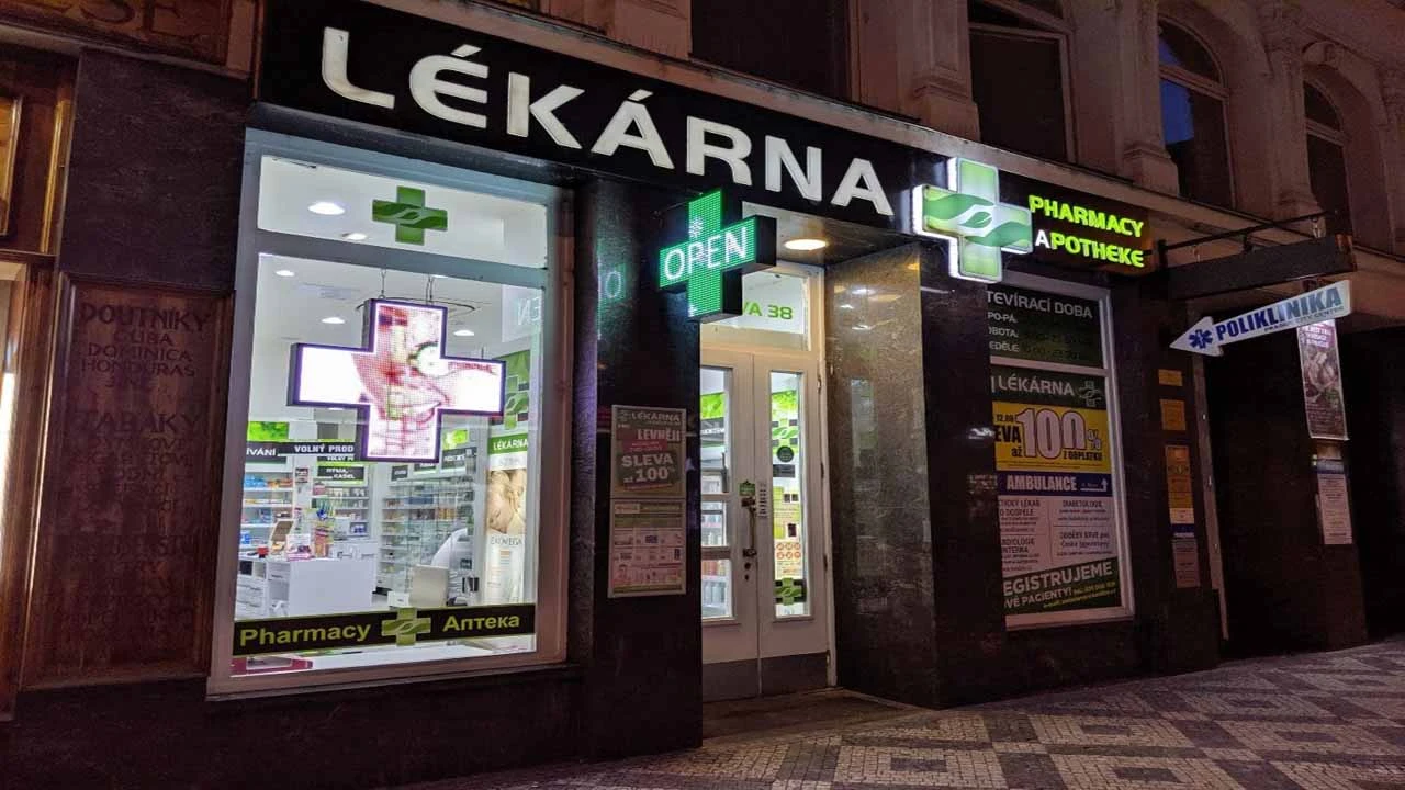 Image of a Czech Republic pharmacy