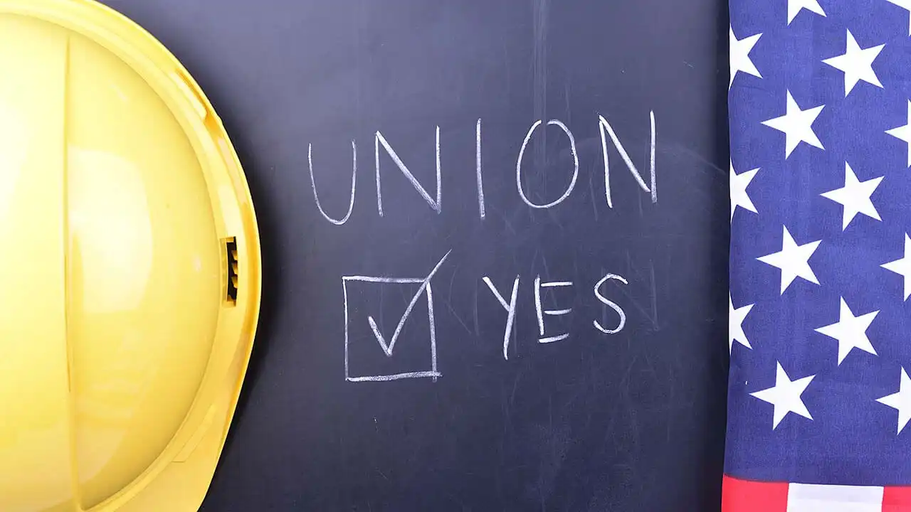 Image representing a vote for Union Membership