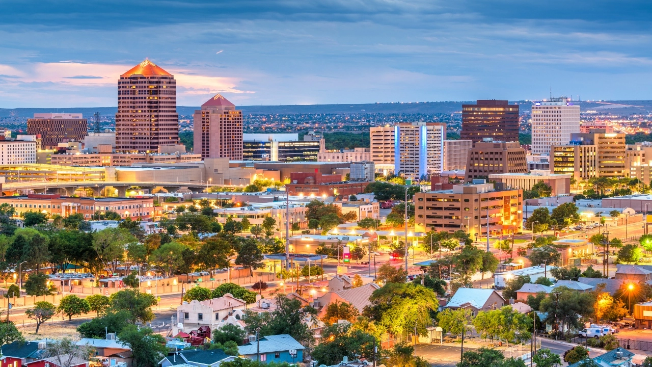 Image of Albuquerque, New Mexico, skyline