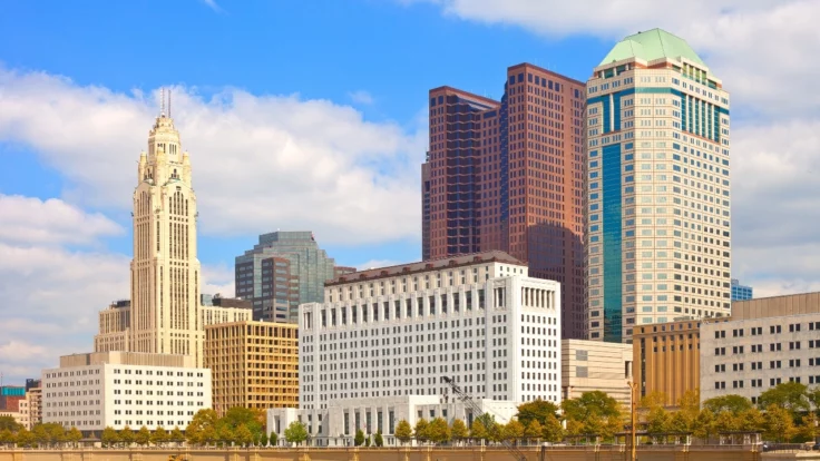 Image of the Columbus, Ohio, downtown skyline
