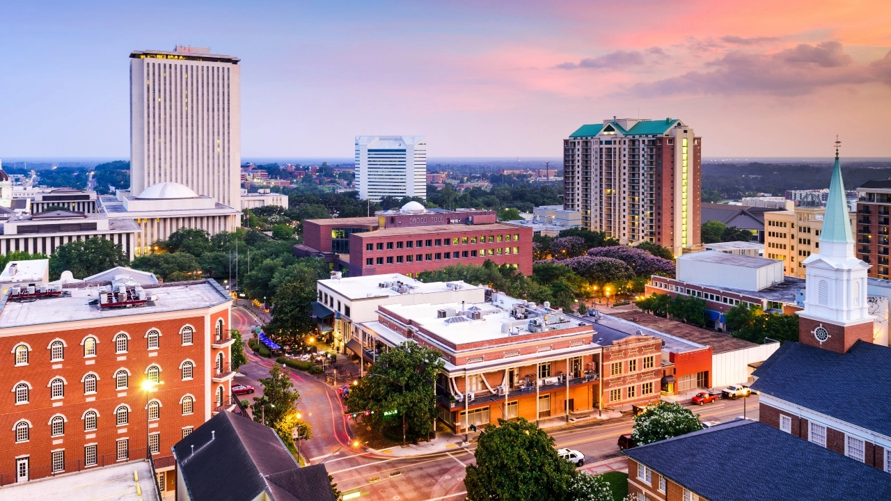 Image of Tallahassee, Florida, downtown skyline