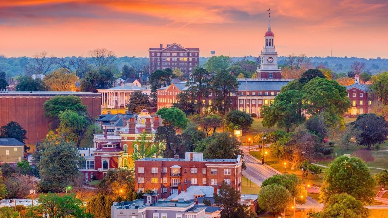 Image of downtown Macon, Georgia 