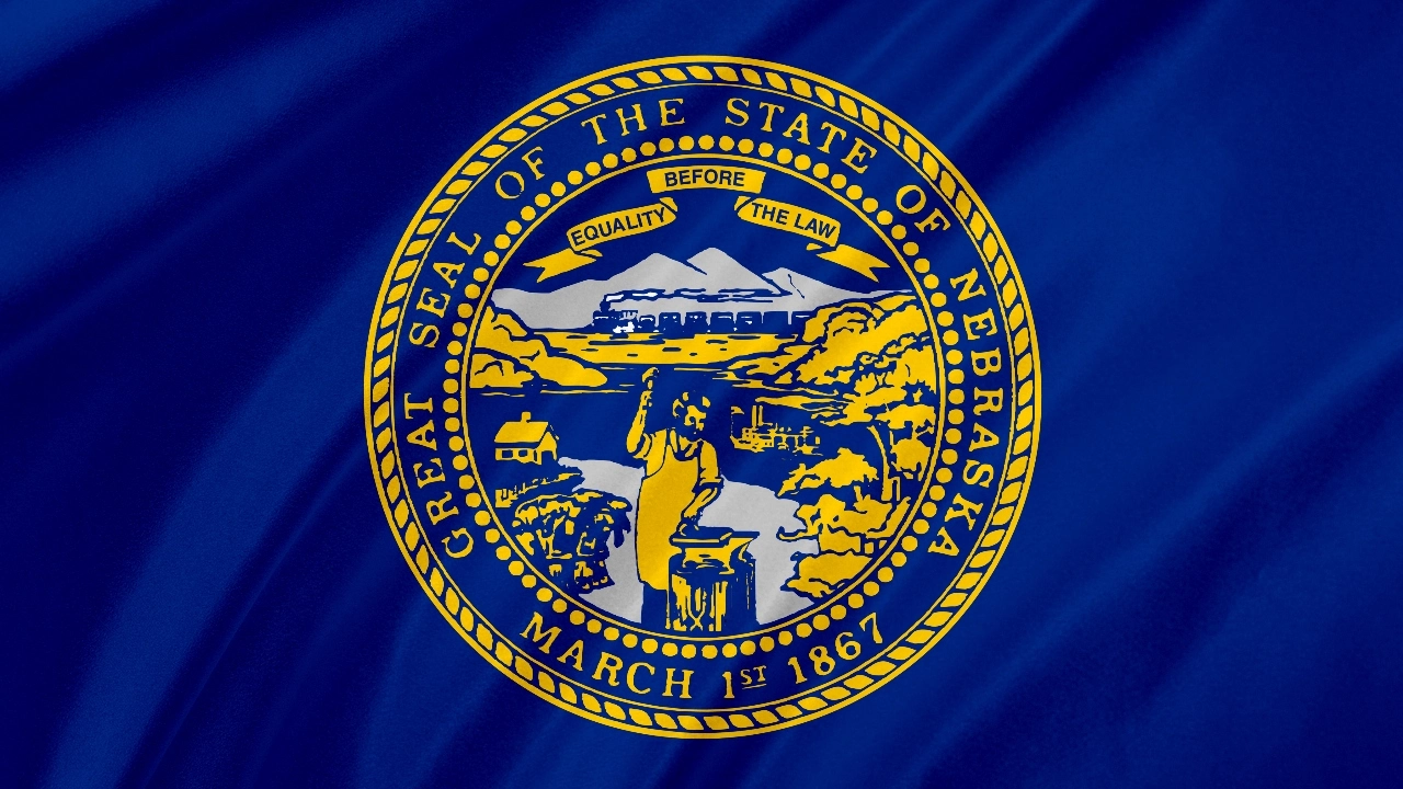 Image of the Nebraska state flag