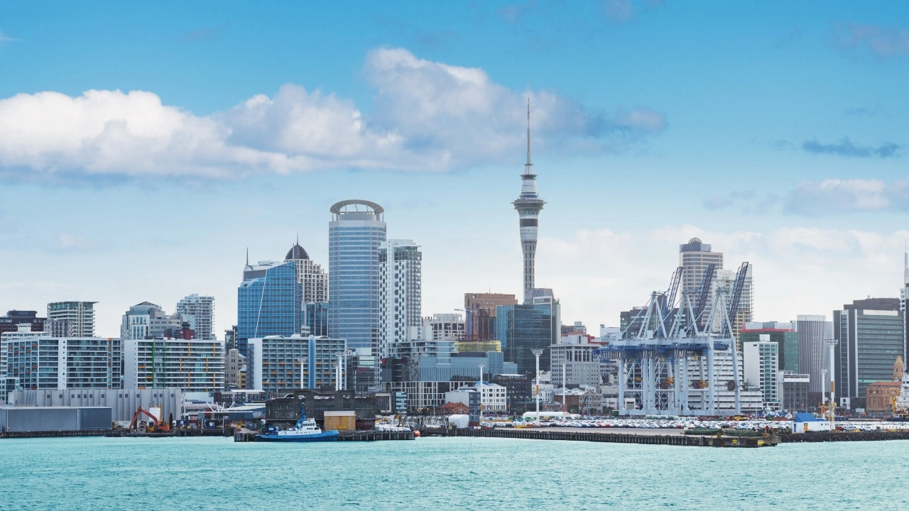 Image of Auckland, New Zealand, skyline