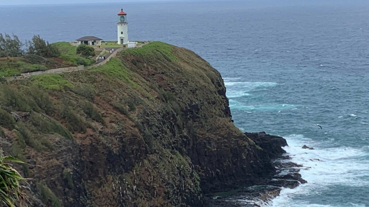 Image of the Kilauea Lighthouse and Wildlife Refuge on Kauai