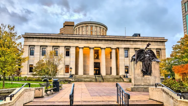 Image of the Ohio state capitol building