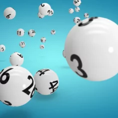 Image of falling lottery balls