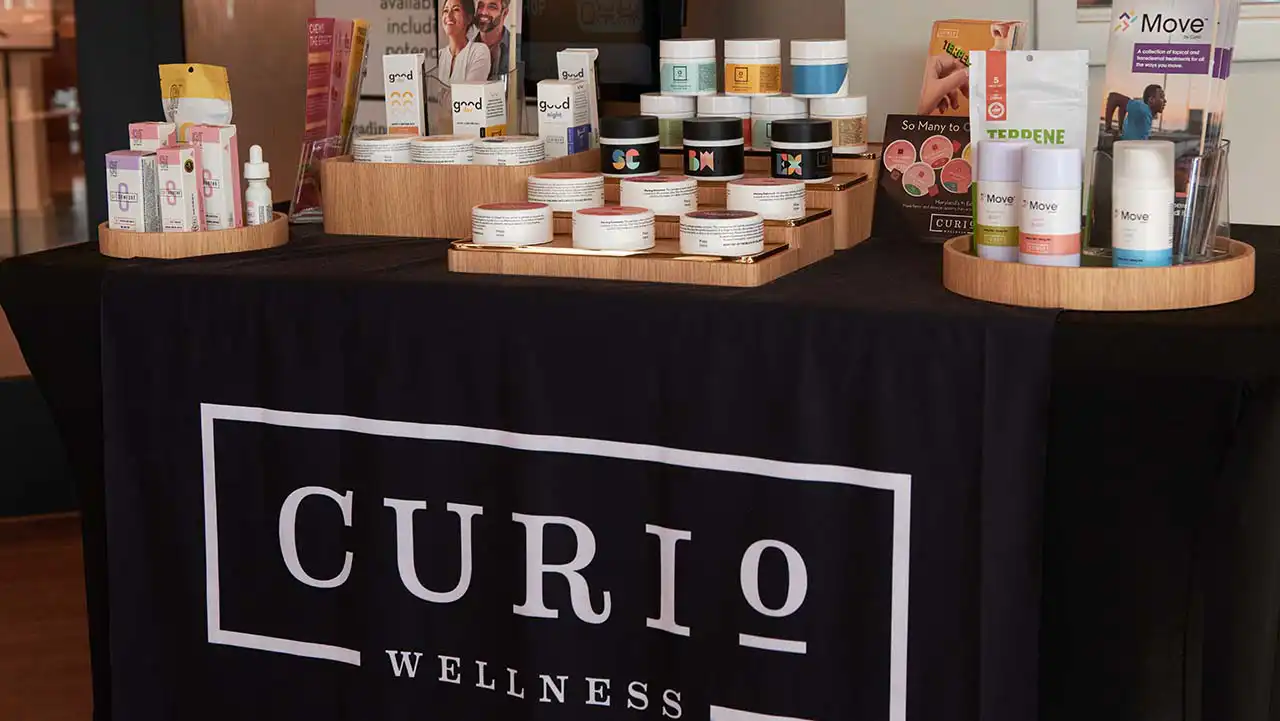 Image of Curio Wellness products