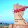 Image of a roadside sign saying, "Minnesota Welcomes You"