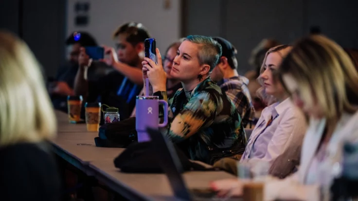 Image of audience members at an MJBizCon 2024 session
